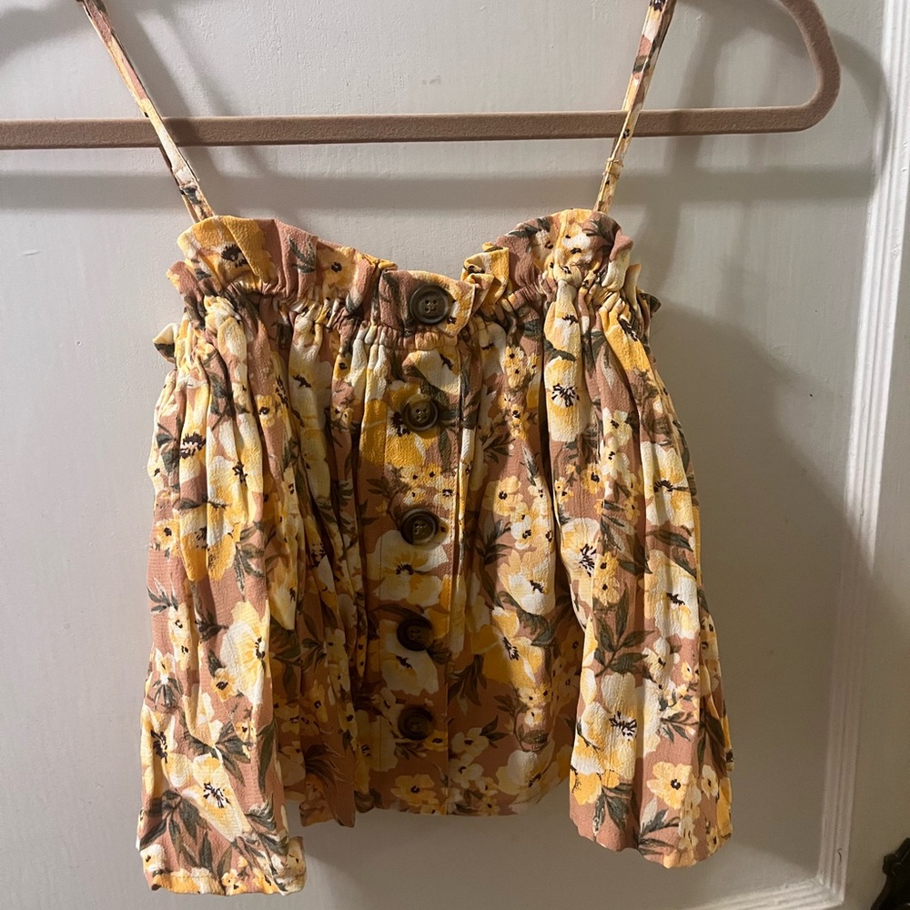Super cute Bando style pheasant top